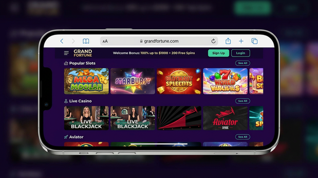 Main screen of pk777 casino ios page for PK players - 4